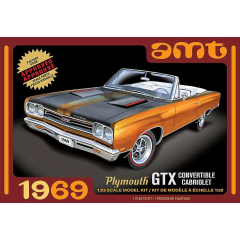 AMT 1:25 1137 1969 Plymouth GTX Convertible - NEU!