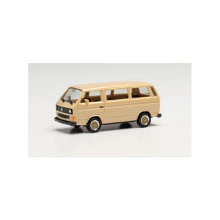 Herpa 1:87 420914-002 VW T3 Bus mit BBS-Felgen, beige - NEU!