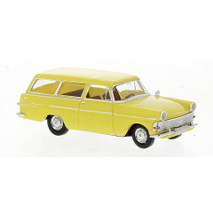 Brekina 1:87 20136 1960 Opel P2 Caravan, gelb - NEU!