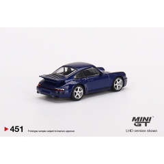 TSM Mini GT 1:64 MGT00451 1992 Porsche RUF CTR Anniversary, blau - NEU!