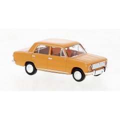 Brekina 1:87 22415 1966 Fiat 124, orange - NEU!
