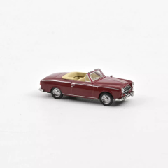 Norev 1:87 474343 1957 Peugeot 403 Cabriolet, dunkelrot -...