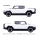 Majorette 1:64 212053052Q37 Premium Cars GMC Hummer EV, weiß - NEU!