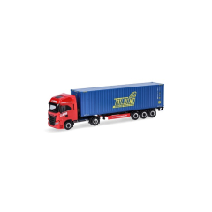 Herpa 1:87 317368 Iveco S-Way LNG Container-Sz "HH...